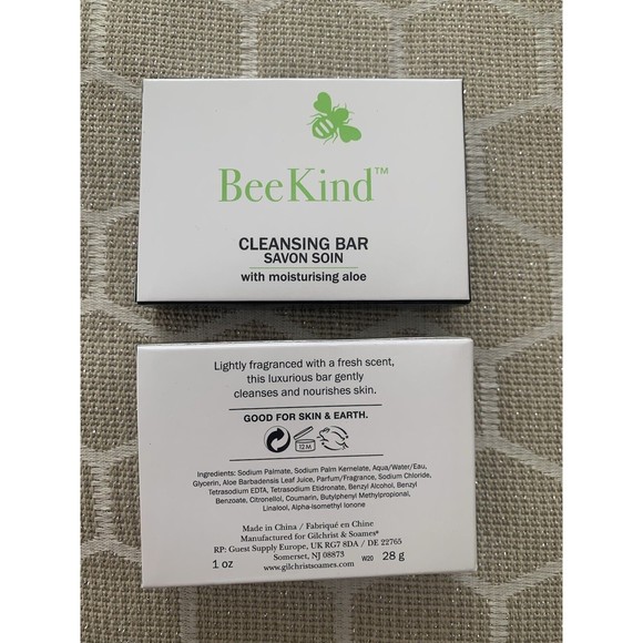 BEE KIND Gilchrist & Soames Bath Collection Soap Lotion Shampoo Travel Size 9 pc - Picture 4 of 4